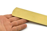 Brass Bracelet Blank, Raw Brass Bracelet Stamping Blank Bangles With 2 Holes (45x160x0.80mm) A1965