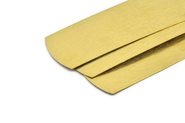 Brass Bracelet Blank, Textured Raw Brass Bracelet Stamping Blank Bangles (50x160x0.80mm) A1970