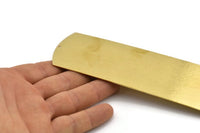 Brass Bracelet Blank, Textured Raw Brass Bracelet Stamping Blank Bangles With 2 Holes (50x160x0.80mm) A1971
