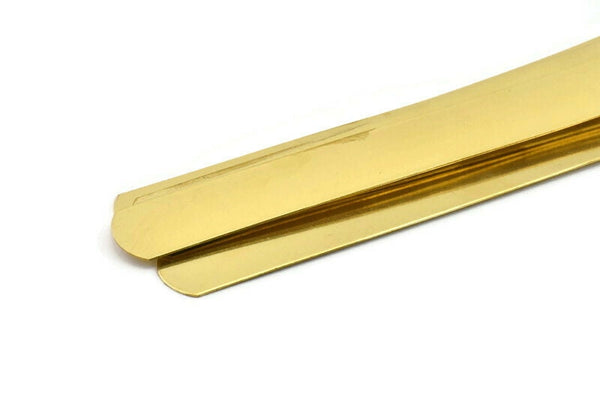 Brass Bracelet Blank, 2 Raw Brass Bracelet Stamping Blank Bangles (20x160x0.80mm) A1945