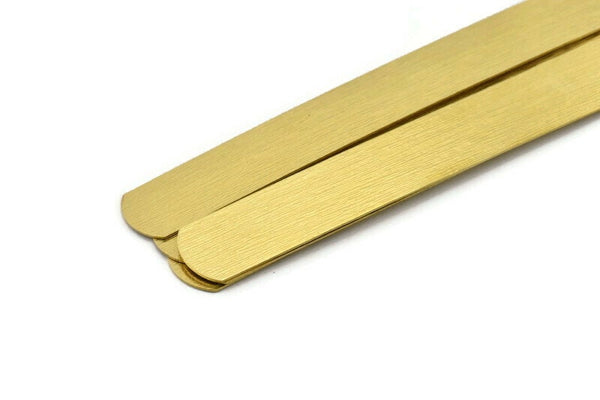 Brass Bracelet Blank, 2 Textured Raw Brass Bracelet Stamping Blank Bangles (20x160x0.80mm) A1947