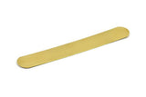 Brass Bracelet Blank, Raw Brass Bracelet Stamping Blank Bangles (25x160x0.80mm) A1949