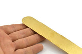 Brass Bracelet Blank, Textured Raw Brass Bracelet Stamping Blank Bangles With 2 Holes (25x160x0.80mm) A1952