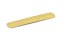 Brass Bracelet Blank, Textured Raw Brass Bracelet Stamping Blank Bangles (30x160x0.80mm) A1955