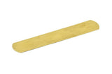 Brass Bracelet Blank, Textured Raw Brass Bracelet Stamping Blank Bangles With 2 Holes (30x160x0.80mm) A1956
