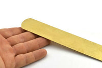 Brass Bracelet Blank, Textured Raw Brass Bracelet Stamping Blank Bangles With 2 Holes (30x160x0.80mm) A1956