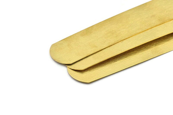 Brass Bracelet Blank, Textured Raw Brass Bracelet Stamping Blank Bangles (35x160x0.80mm) A1958
