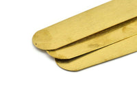 Brass Bracelet Blank, Textured Raw Brass Bracelet Stamping Blank Bangles With 2 Holes (40x160x0.80mm) A1961