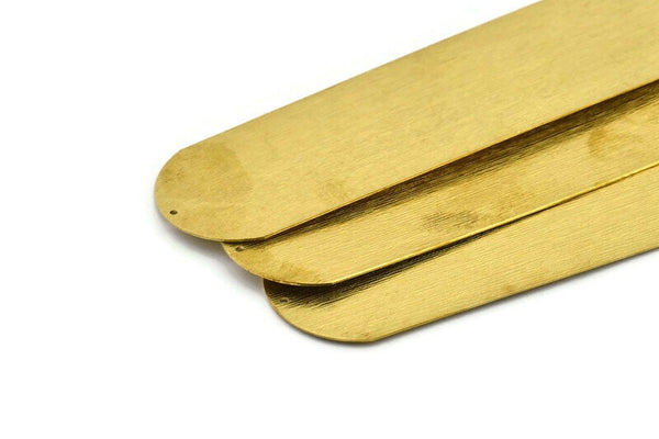 Brass Bracelet Blank, Textured Raw Brass Bracelet Stamping Blank Bangles With 2 Holes (40x160x0.80mm) A1961