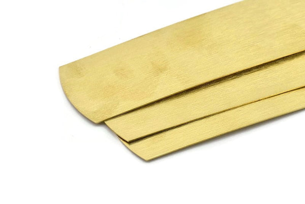 Brass Bracelet Blank, Textured Raw Brass Bracelet Stamping Blank Bangles (45x160x0.80mm) A1966