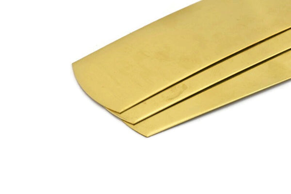 Brass Bracelet Blank, Raw Brass Bracelet Stamping Blank Bangles (50x160x0.80mm) A1968