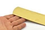 Brass Bracelet Blank, Textured Raw Brass Bracelet Stamping Blank Bangles (50x160x0.80mm) A1970
