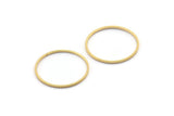 Gold Circle Connectors, 12 Textured Gold Plated Circle Connectors (22x0.8x1mm) BS 2072