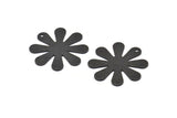 Siyah Çiçek Tılsımı, 1 Delikli 4 Oksitlenmiş Siyah Pirinç Papatya Tılsımı, Bulgular, Kolye Uçları (28x0,80 mm) N0682 H1354