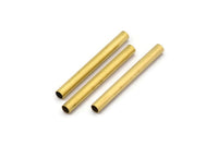 50 Raw Brass Tubes (3x30mm) Bs 1443