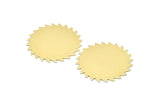 Brass Circle Blank, 2 Raw Brass Circle Blanks, Brass Round, Stamping Blanks, Findings (42x0.80mm) M02142