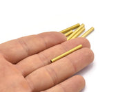 50 Raw Brass Tubes (3x30mm) Bs 1443