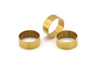 Brass Tube Bead, 12 Raw Brass Tubes (20x8mm) Bs 1497