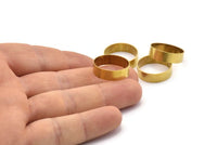 20 Raw Brass Tubes (20x6mm) Bs 1496