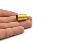10 Raw Brass Tubes (14x20mm) Bs 1482