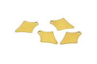 Arrowhead Charm, 250 Raw Brass Spearhead Charms, Findings (18x12mm) Brs 159 A0163