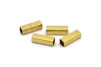 50 Raw Brass Square Tubes  (5x16mm) Bs1601