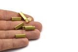 50 Raw Brass Square Tubes  (5x16mm) Bs1601