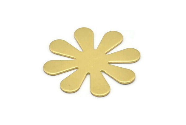 Ham Pirinç Çiçek Damgalama Boşlukları (28x0,80 mm) D0408--N0680
