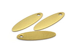 Raw Brass Petal, 30 Raw Brass Marquise Blanks (24x7x0.80mm) Y132