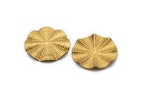 Vintage Brass Fan, Vintage Brass Circle Fan (32mm) L-12