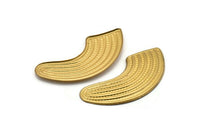 Vintage Brass Craft, Vintage Brass Textured Finding (51x19mm) L-13