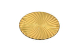 Vintage Brass Circle 43 Mm L-15
