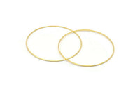 Altın Daire Konnektörü, 8 Altın Kaplama Pirinç Daire Konnektörü (60x0,85 mm) Bs-1112 Q0034