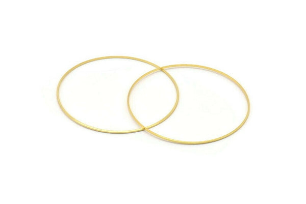 Altın Daire Konnektörü, 8 Altın Kaplama Pirinç Daire Konnektörü (60x0,85 mm) Bs-1112 Q0034