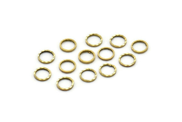 6mm Brass Circle, Raw Brass Circles (6x0.85mm) N0543
