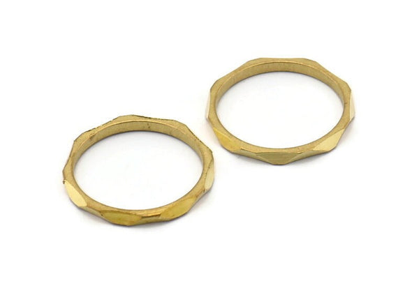 Pirinç Yüzlü Yüzük, Ham Pirinç Yüzlü Yüzükler, Bağlantı Elemanları (20 mm) N0503