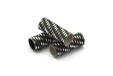 Aluminium Tube Bead,  24 Aluminium Tubes (19x7.5mm)  Al 485 --R076