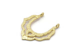 Altın Kolye Bulgusu, 2 Halka, Tılsımlar, Küpeler, Bulgularla Birlikte 2 Altın Kaplama Pirinç Kolye Bulgusu (29x27x1mm) BS 1982 Q0452