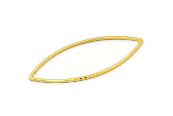 Altın Markiz Yüzük, 6 Altın Markiz Yüzük, Bağlantı Parçaları, Tılsımlar (16x41x0,80 mm) BS 1167 q0037