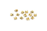 Chain Connector Bulk, 500 Raw Brass 1.5mm Ball Chain Connector Clasps Bs 1650-L017