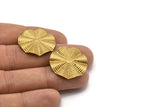 Vintage Brass Circle Fan 32 Mm L-12