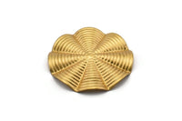 Vintage Brass Fan, Vintage Brass Circle Fan (32mm) L-12