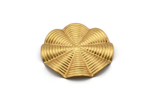 Vintage Brass Fan, Vintage Brass Circle Fan (32mm) L-12