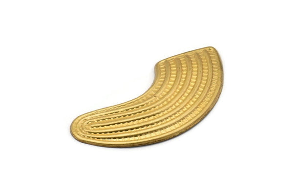 Vintage Brass Craft, Vintage Brass Textured Finding (51x19mm) L-13