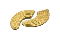 Vintage Brass Craft, Vintage Brass Textured Finding (51x19mm) L-13