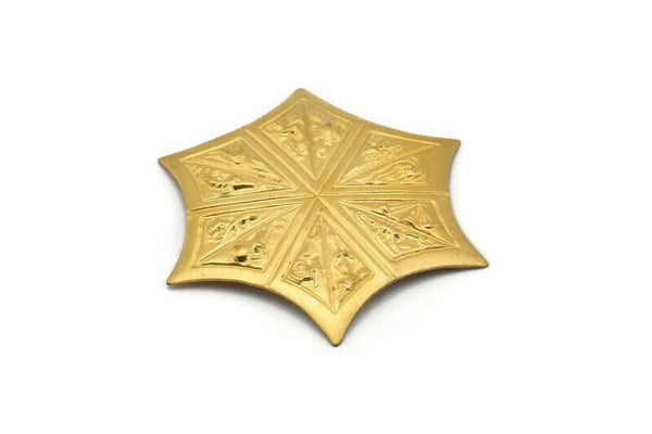 Vintage Brass Horoscope Sculpture 46 Mm   L-14