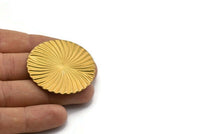 Vintage Brass Circle 43 Mm L-15