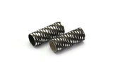Aluminium Tube Bead,  24 Aluminium Tubes (19x7.5mm)  Al 485 --R076