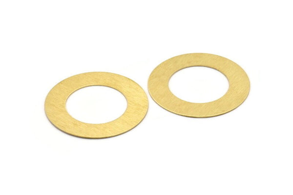 Brass Round Blank, Textured Raw Brass Stamping Blank, Stamping Tags (50x0.80mm) M02642