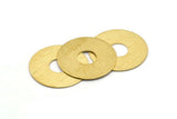 Brass Round Blank, 4 Textured Raw Brass Stamping Blanks, Stamping Tags (30x0.80mm) M02648